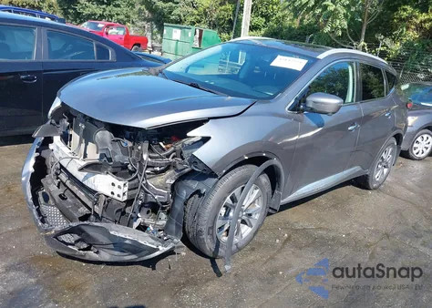 2016 Nissan Murano Sl z USA, uszkodzony, nr VIN 5N1AZ2MH2GN145233